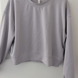 lululemon athletic Lavender Crewneck Tee